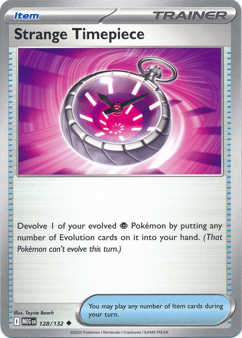 Mega Evolution 128/132 Strange Timepiece