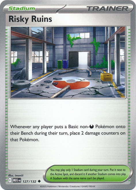 Mega Evolution 127/132 Risky Ruins