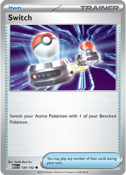 Mega Evolution 130/132 Switch