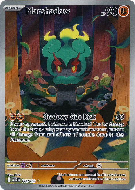 Mega Evolution 146/132 Marshadow (Illustration Rare)