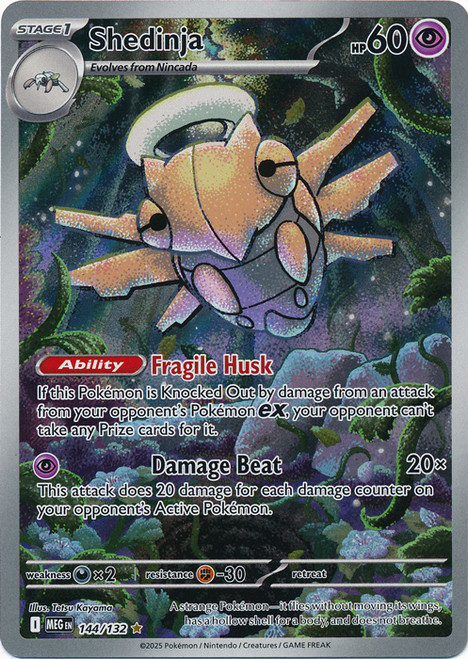 Mega Evolution 144/132 Shedinja (Illustration Rare)