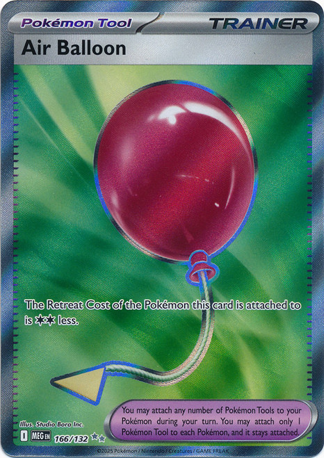 Mega Evolution 166/132 Air Balloon (Full Art)