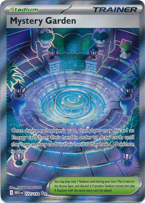 Mega Evolution 172/132 Mystery Garden (Full Art)