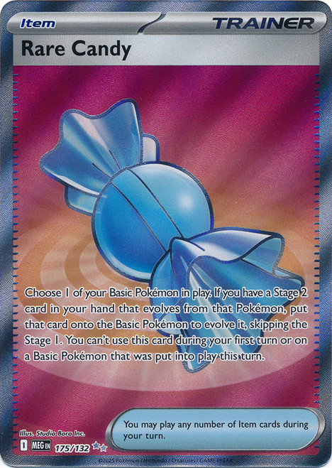 Mega Evolution 175/132 Rare Candy (Full Art)