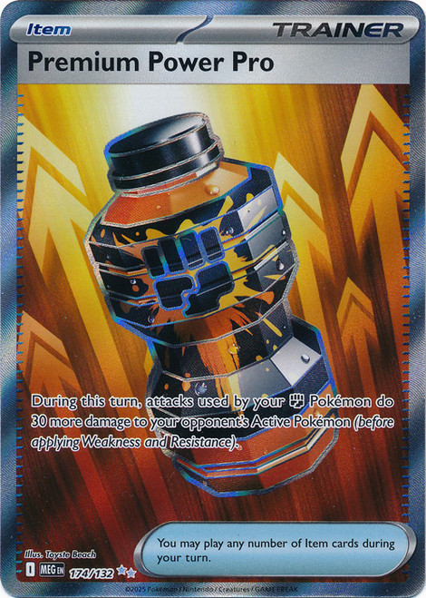 Mega Evolution 174/132 Premium Power Pro (Full Art)