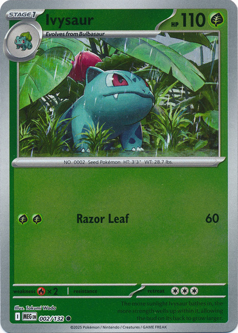 Mega Evolution 002/132 Ivysaur (Reverse Holo)