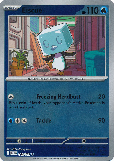 Mega Evolution 044/132 Eiscue (Reverse Holo)