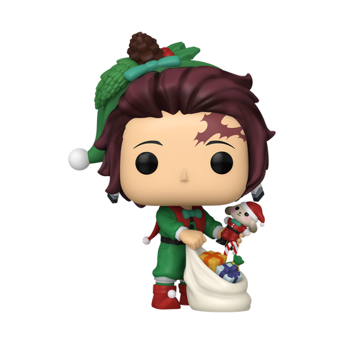 POP! Animation - Demon Slayer #2032 Tanjiro Kamado (Holiday Outfit) (POP! Plus)