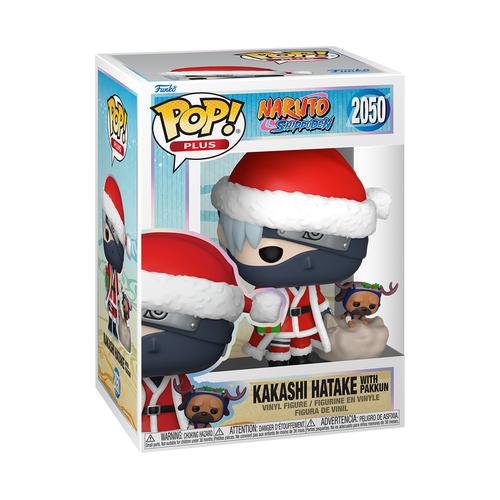 POP! Animation - Naruto Shippuden #2050 Kakashi Hatake with Pakkun (Holiday Outfit) (POP! Plus)