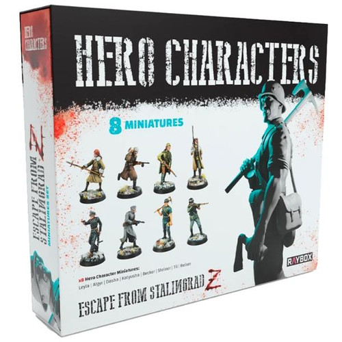Escape From Stalingrad Z: Hero Characters Miniatures Set