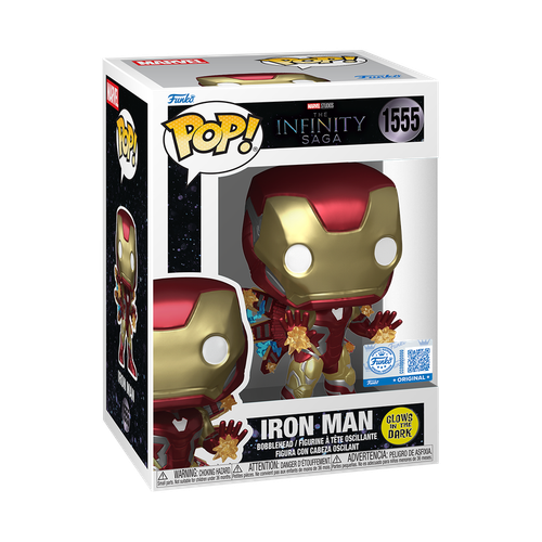 POP! Marvel - The Infinity Saga #1555 Iron Man (Glow in the Dark) (POP! Plus)