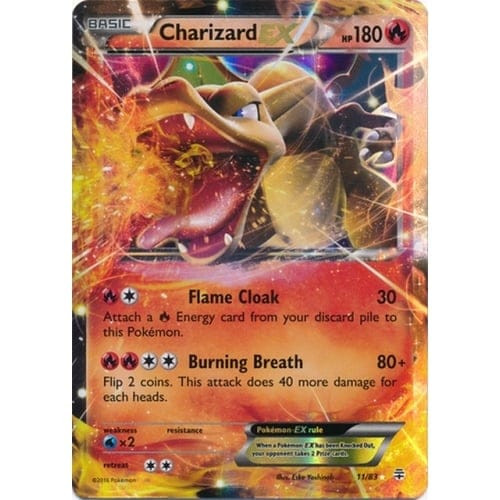 Generations 11/83 Charizard EX (Half Art)