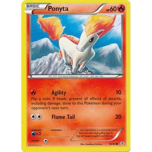 Generations 14/83 Ponyta
