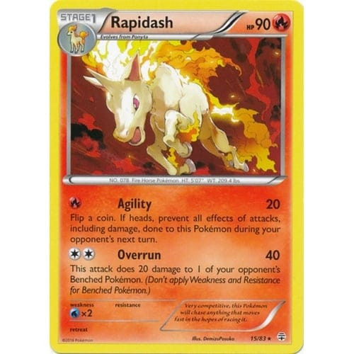 Generations 15/83 Rapidash