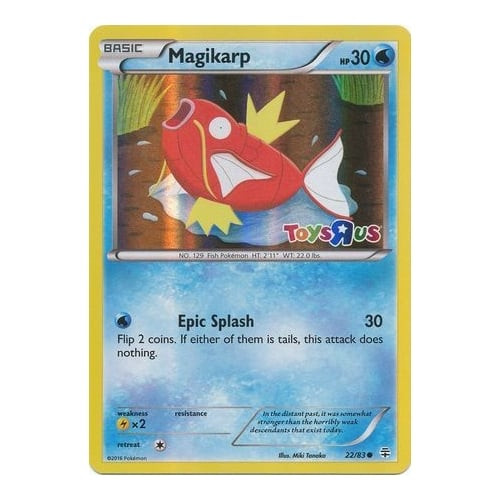 Generations 22/83 Magikarp (Toys R Us Stamp Holo)