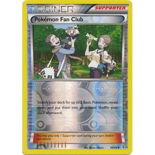 Generations 69/83 Pokemon Fan Club (Reverse Holo)