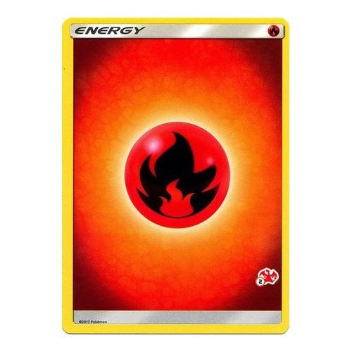 Sun and Moon (Base Set) EN2 Fire Energy (Charizard Symbol 2)