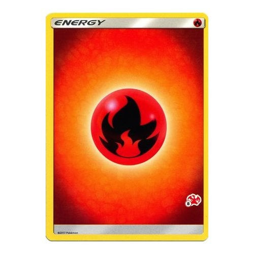 Sun and Moon (Base Set) EN2 Fire Energy (Charizard Symbol 8)