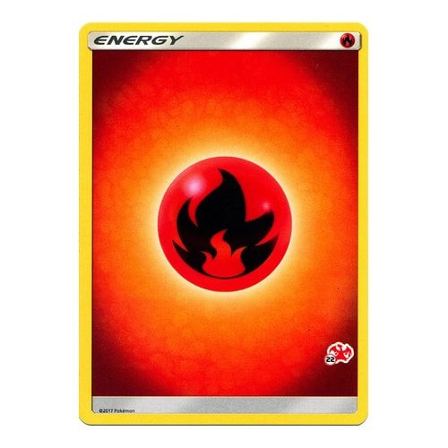 Sun and Moon (Base Set) EN2 Fire Energy (Charizard Symbol 22)