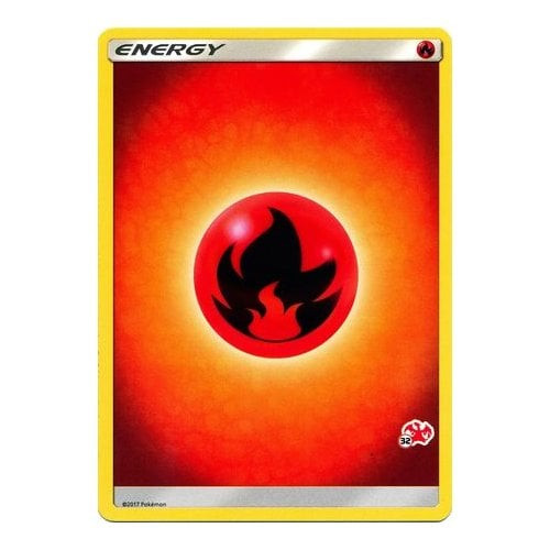 Sun and Moon (Base Set) EN2 Fire Energy (Charizard Symbol 32)