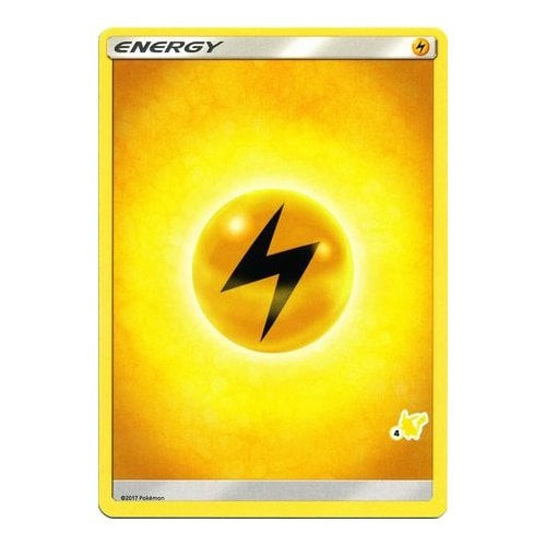 Sun and Moon (Base Set) EN4 Lightning Energy (Pikachu Symbol 4)