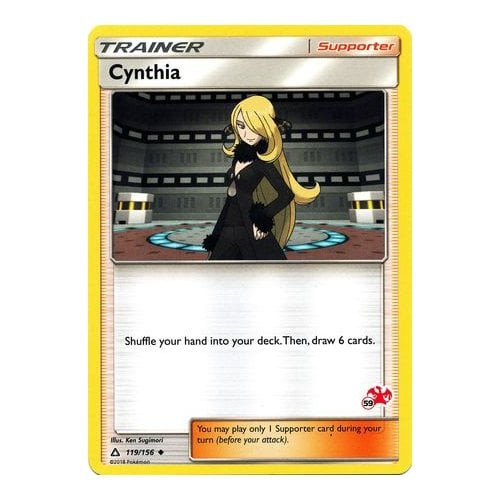SM Ultra Prism 119/156 Cynthia (Charizard Symbol 59)