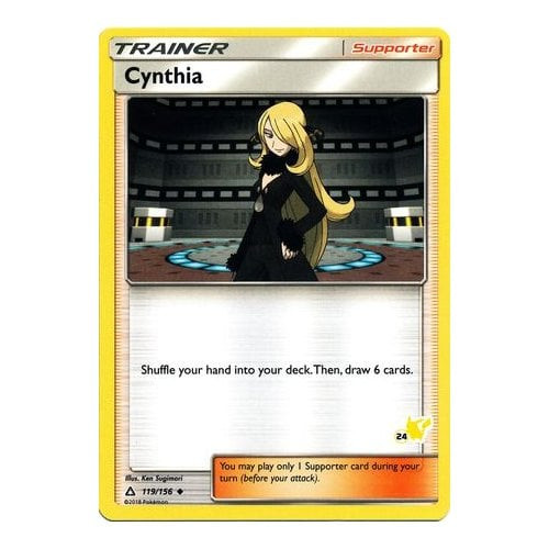 SM Ultra Prism 119/156 Cynthia (Pikachu Symbol 24)