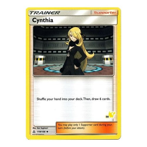SM Ultra Prism 119/156 Cynthia (Pikachu Symbol 50)