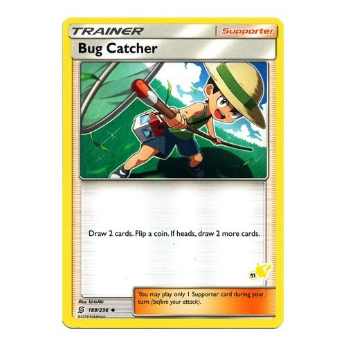 SM Unified Minds 189/236 Bug Catcher (Pikachu Symbol 51)