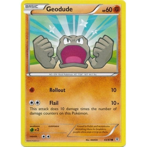 Generations 43/83 Geodude