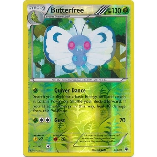 Generations 5/83 Butterfree (Reverse Holo)
