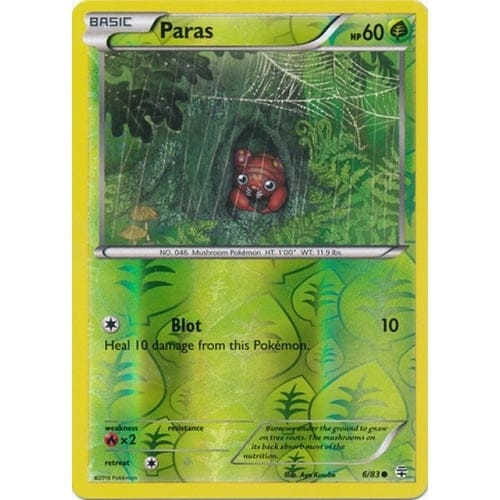 Generations 6/83 Paras (Reverse Holo)