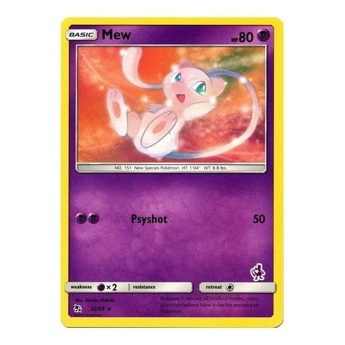 Hidden Fates 32/68 Mew (Mewtwo Symbol)