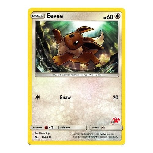 Hidden Fates 49/68 Eevee (Charizard Symbol 26)
