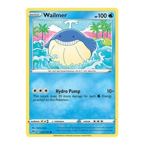 Vivid Voltage 031/185 Wailmer