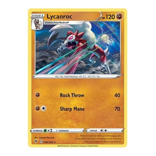 Vivid Voltage 095/185 Lycanroc