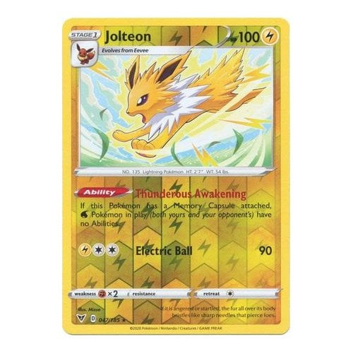 Vivid Voltage 047/185 Jolteon (Reverse Holo)
