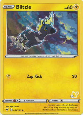 Vivid Voltage 053/185 Blitzle (Pikachu Symbol 2)