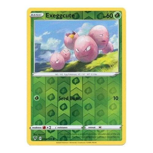 Vivid Voltage 004/185 Exeggcute (Reverse Holo)