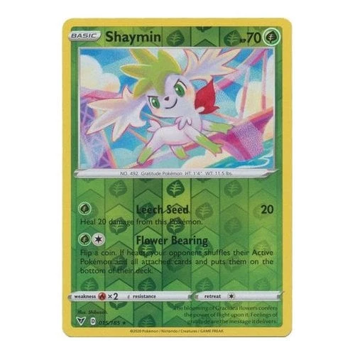 Vivid Voltage 015/185 Shaymin (Reverse Holo)