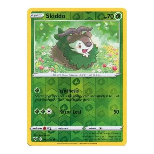 Vivid Voltage 017/185 Skiddo (Reverse Holo)