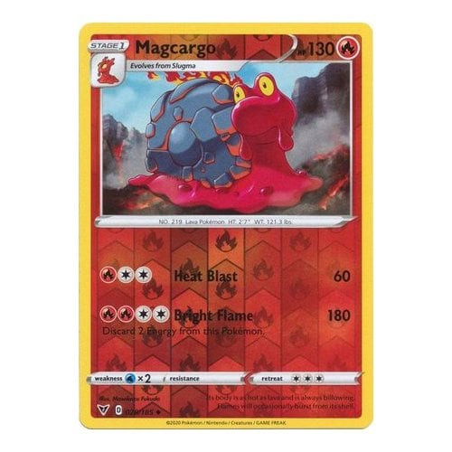 Vivid Voltage 028/185 Magcargo (Reverse Holo)