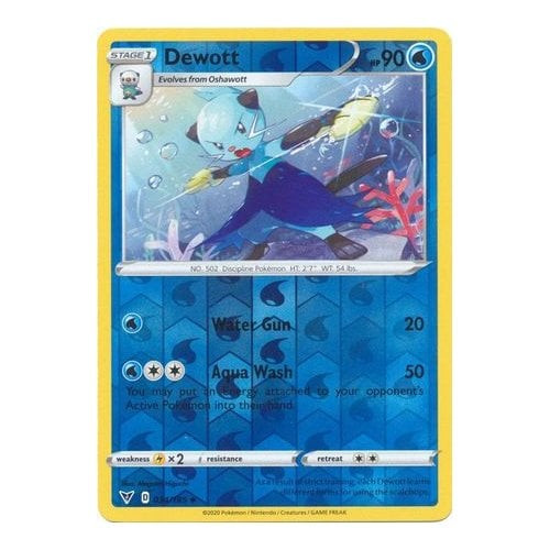 Vivid Voltage 034/185 Dewott (Reverse Holo)
