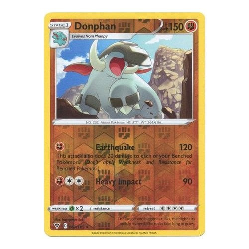 Vivid Voltage 087/185 Donphan (Reverse Holo)