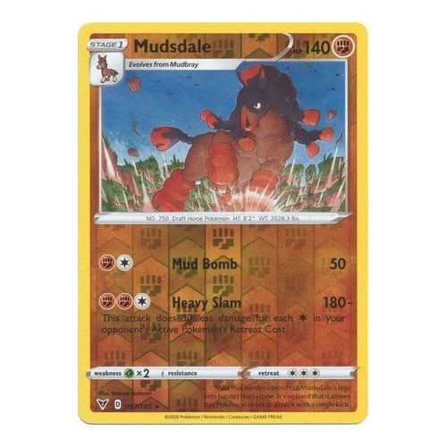 Vivid Voltage 097/185 Mudsdale (Reverse Holo)