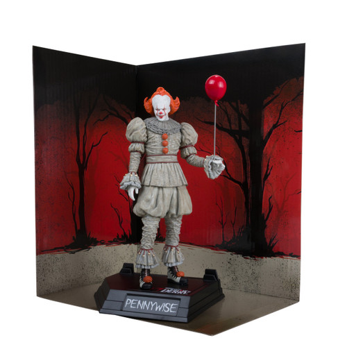 Movie Maniacs: Welcome to Derry - Pennywise 6-Inch Posed Figure