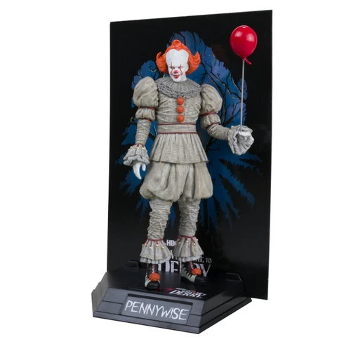 Movie Maniacs: Welcome to Derry - Pennywise 6-Inch Posed Figure