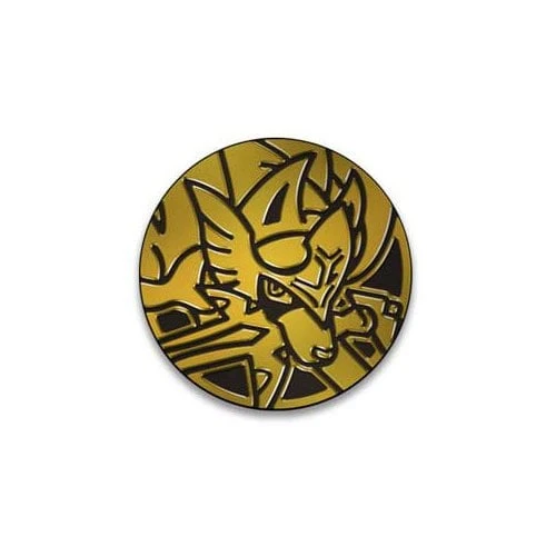 Black & Gold Clear Zacian Coin