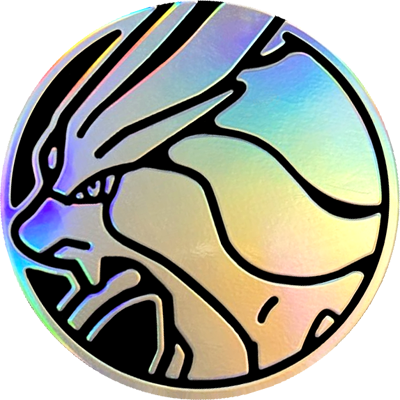 Black & Silver Clear Suicune Coin