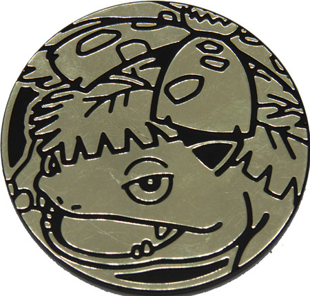 Black & Gold Clear Venusaur Oversized Coin